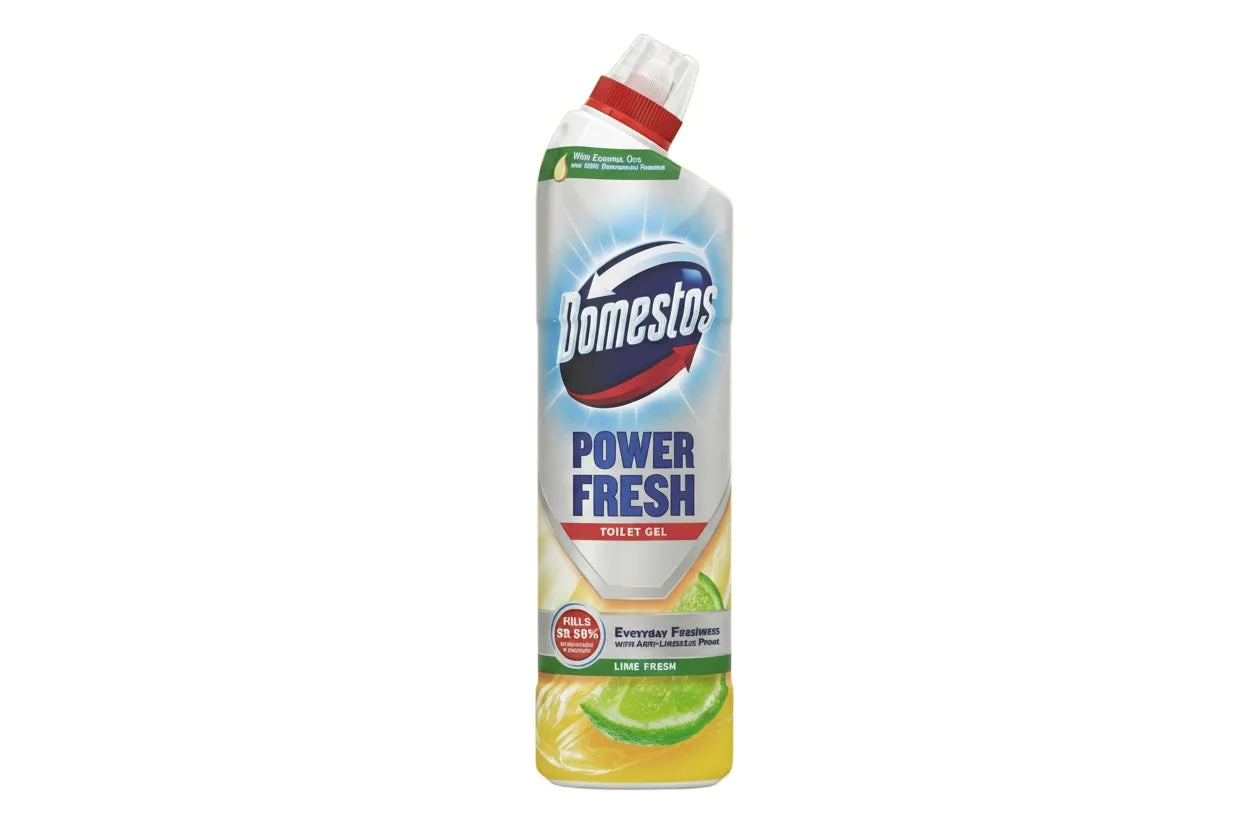 Domestos Power Fresh Toilet Gel Lime 750ml.