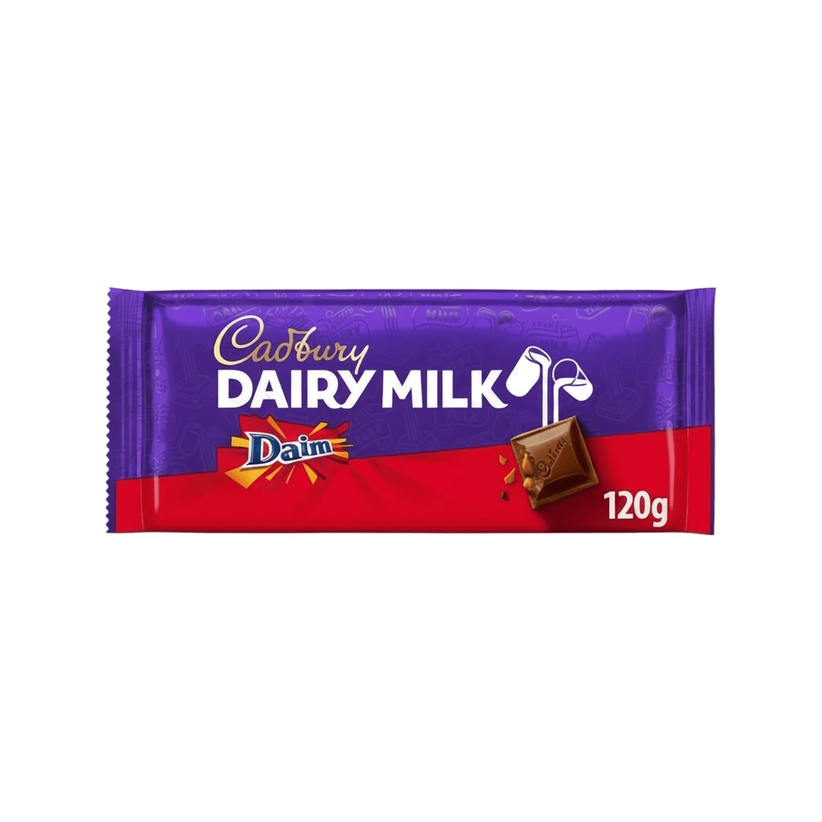 Cadbury Dairy Milk Daim Bar 120g | 100% Original, Imported from UK 🇬🇧