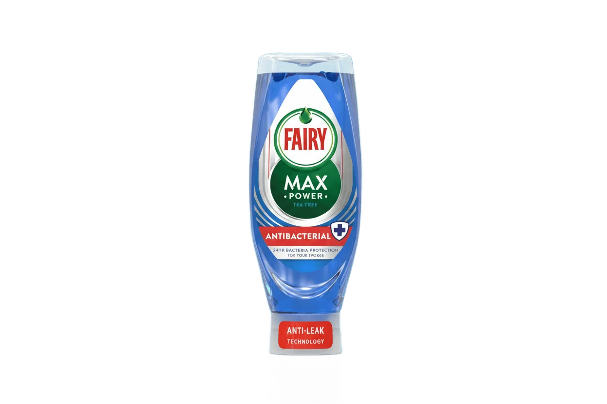 Fairy Dish Washing Liquid Max Power Tea Tree 640ml